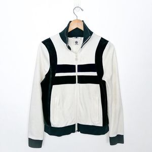 Tory Sport FLAWED Tory Burch Women’s Velour Color Block Track Jacket